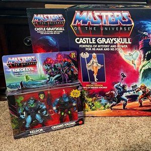 🔥NEW🔥Masters of the Universe🔥CASTLE🏰+extras